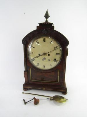 A Regency bracket clock