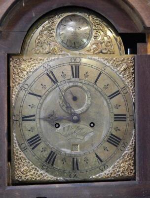 William Batt of Petersfield. A George III longcase clock - 2