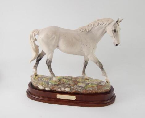 A Royal Doulton matt figure of Desert Orchid