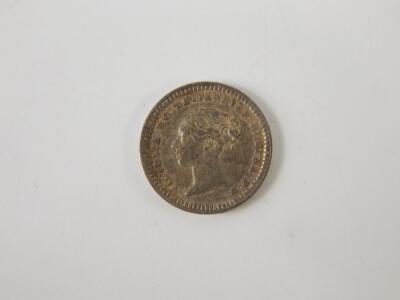 A Victorian 1 1/2 pence coin 1842. - 2