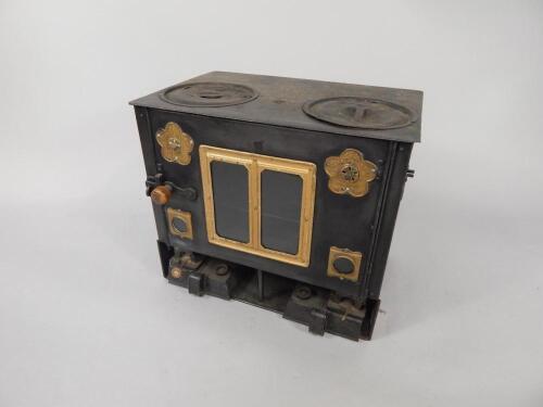 A late 19thC/early 20thC Rippingille's patent portable paraffin stove