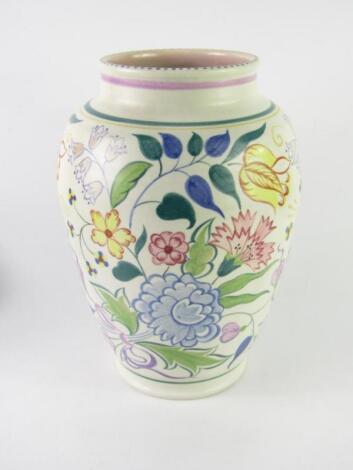 A Poole Pottery vase