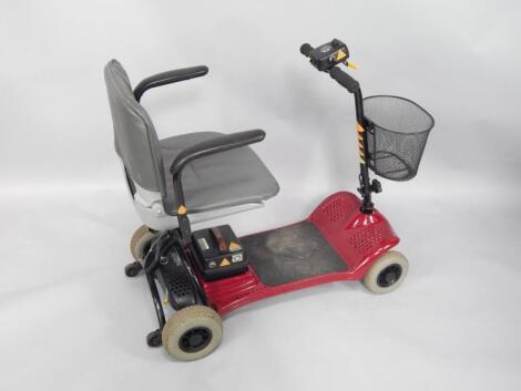 A Freedom Pro Rider mobility scooter