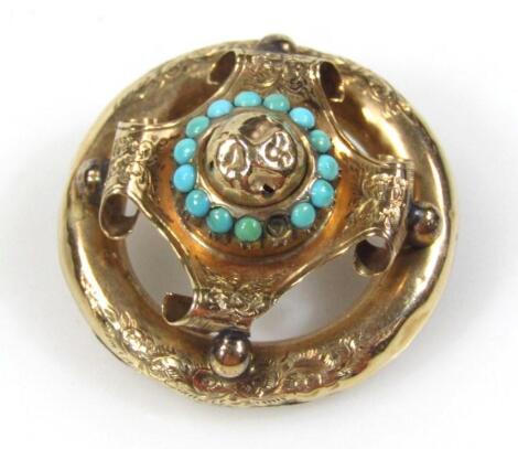 A late Victorian brooch