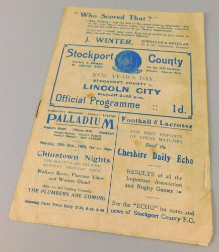 A football programme