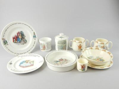 A collection of children's ceramics