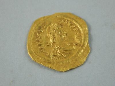 A Byzantine gold coin - 2