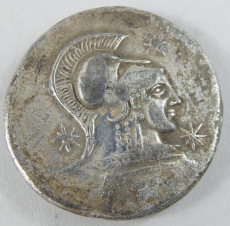 A Greek silver Tetra Drachm