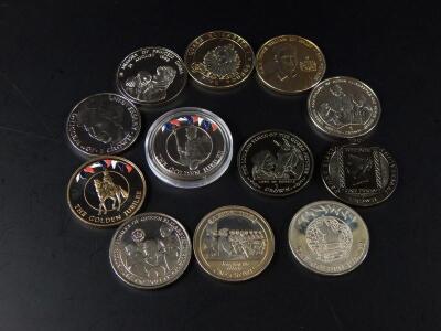 Twelve Royalty coin collection coins