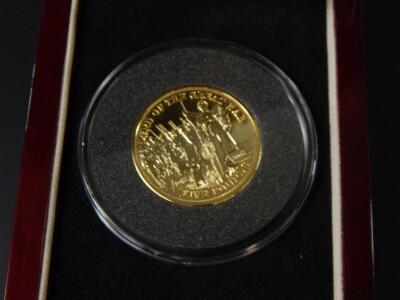 A 90th Anniversary of the end of World War I Tristan Da Cunha sterling silver piedfort £5 collector' - 3