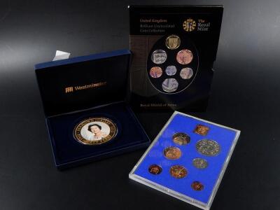 A quantity of collector's coins