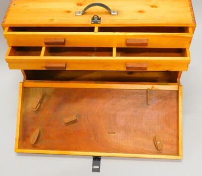 A pine and ply tool case