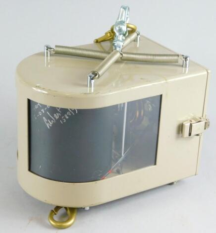 A 1448 Verks-NR metal cased barograph