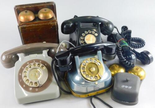 Various bygone and other telephones