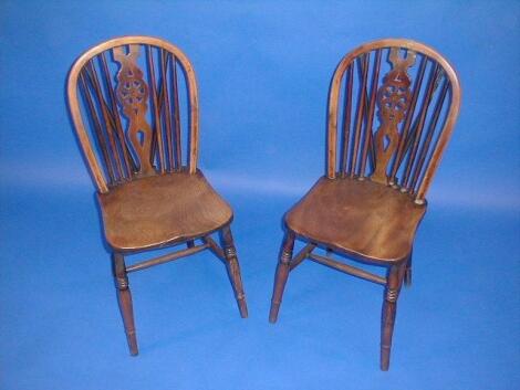 A pair of early 19thC beech