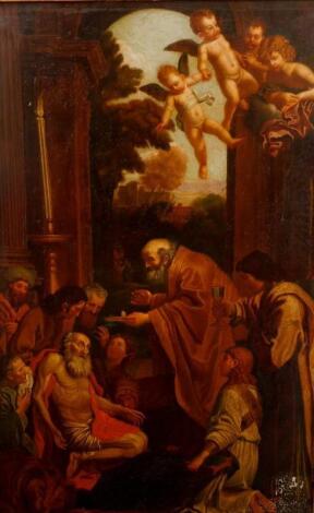 After Domenichino. Communion of Saint Jerome