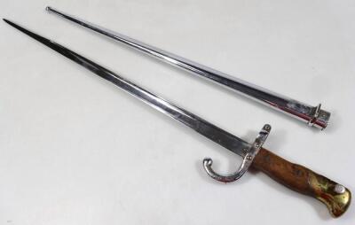 An 1878 model bayonet