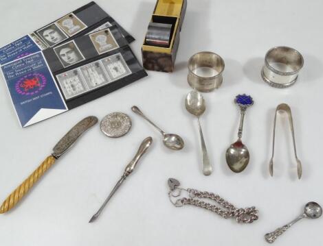 Various associated silver and silver plate etc.