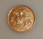 A 1908 half sovereign