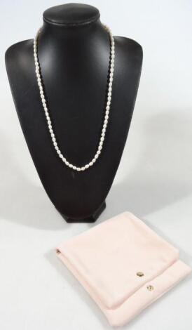 A Lola-Rose pearl necklace