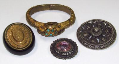 Various late 19thC and other jewellery