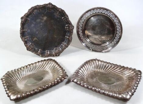 Various Old Sheffield plate and silver plate