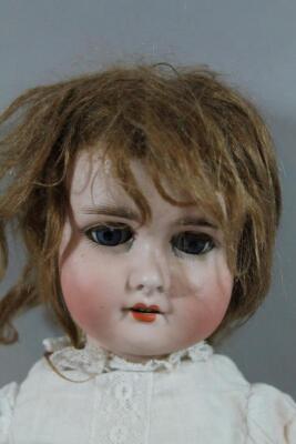 A late 19thC/early 20thC German porcelain Special doll - 2