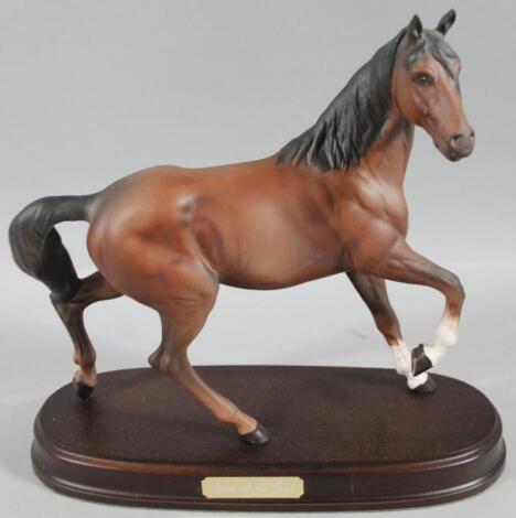 A Royal Doulton matt finish figure