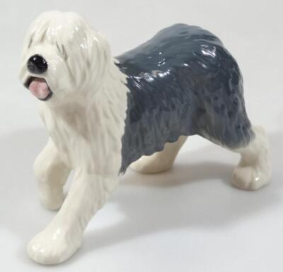 A Beswick figure of an Old English sheepdog