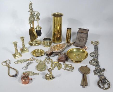 Various brassware