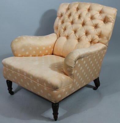 A late 19thC armchair