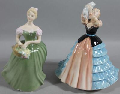 Two Royal Doulton figures