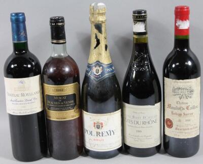 Various red wine