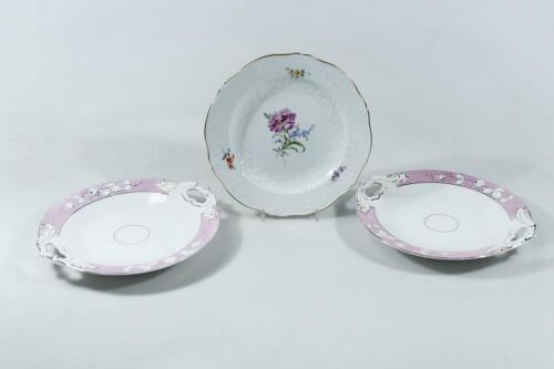 A 20thC Meissen cabinet plate