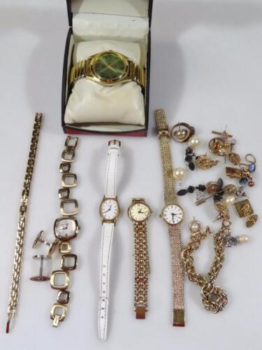 Various ladies and other cocktail watches