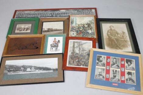 Various army related and other ephemera