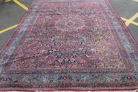 A fine old Persian carpet