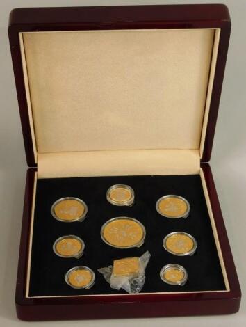 A London Mint Office Issued Queen Mother's 80th Birthday Majesty year set