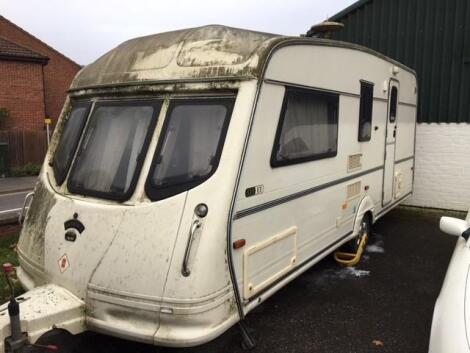 A Vanroyce 535ET 3 berth caravan.