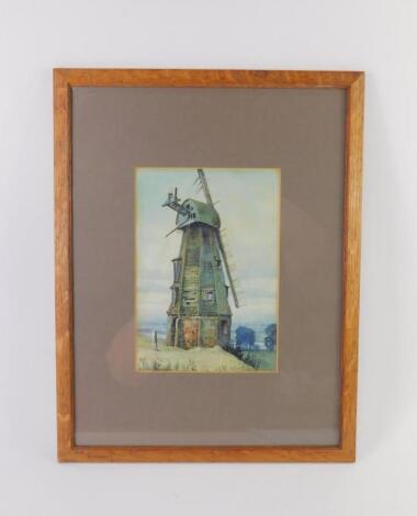 Karl Salsbury Wood (1888-1958). Plaskley Windmill
