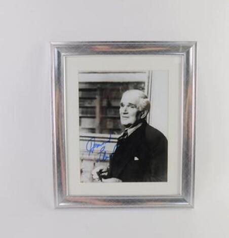 A photograph of Q from James Bond signed by Desmond Llewelyn