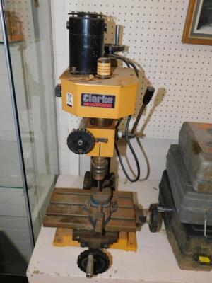 A Clarke Metalworker micro milling and drilling machine