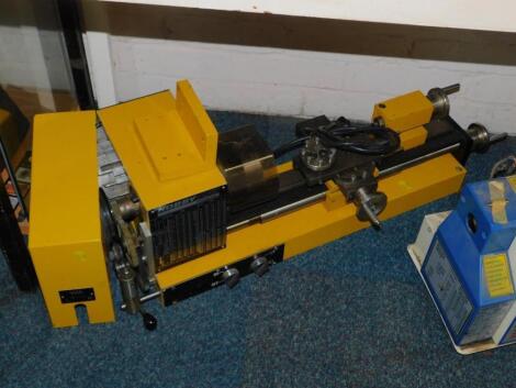 A Hobbymat Universal lathe