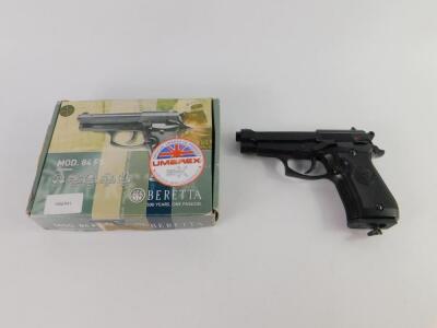 A Piedro Beretta air pistol