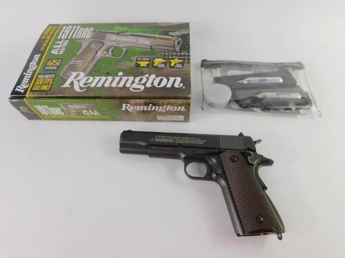 A Remington air pistol
