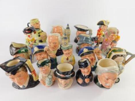 Royal Doulton medium character jugs