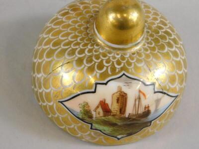 A Dresden porcelain jar and cover - 2