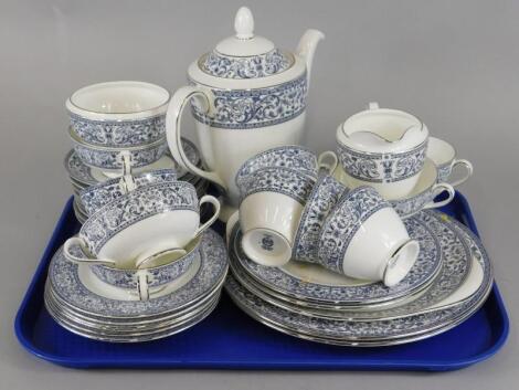 A Minton Infanta pattern part dinner and tea service