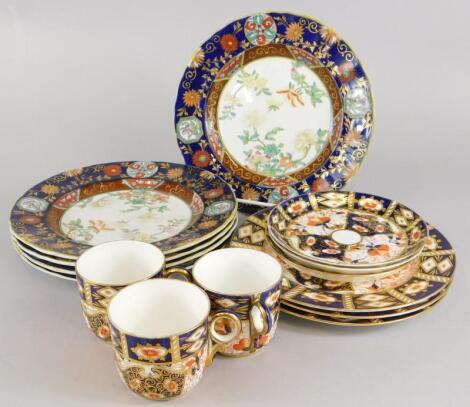 A collection of Imari and other ceramics