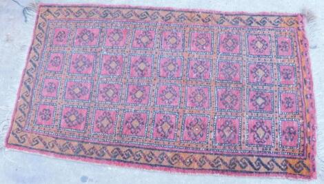 An Eastern pattern Persian type rug